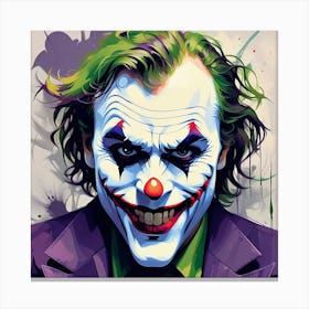 Joker 50 Canvas Print