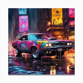 Dodge Hellcat Canvas Print