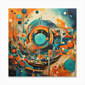 Abstract Painting Canvas Print