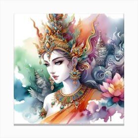 Thai Buddha Canvas Print