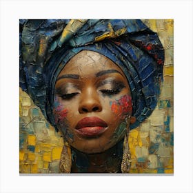 Echantedeasel 93450 Ghana Art Style Raw Stylize 1000 Dc16696a 3f7c 46d1 846c C199d9e889a3 Canvas Print