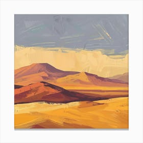 Desert Landscape 16 Canvas Print