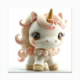 Unicorn Figurine 11 Canvas Print