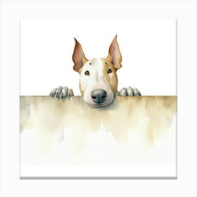 Bull Terrier 1 Canvas Print