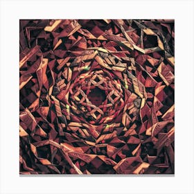 Abstract Mandala 9 Canvas Print