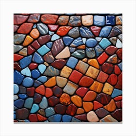 Mosaic Tile Background 5 Canvas Print