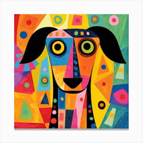 Dog'S Head Canvas Print