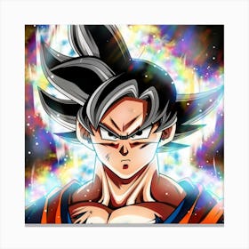Goku Anime Anime Illustration Poster Canvas Print