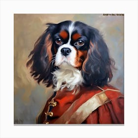 Handsome Cavalier Canvas Print