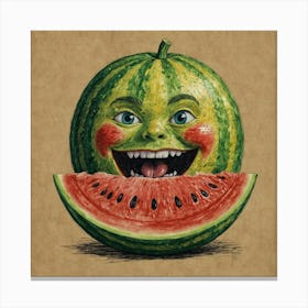 Watermelon 36 Canvas Print