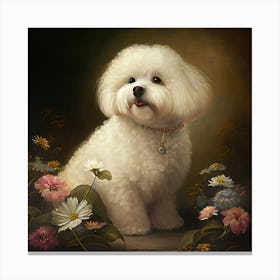 Bichon Frise 1 Canvas Print