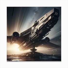 Spaceship 72 Canvas Print