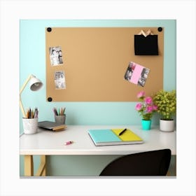 Home Office Canvas Print