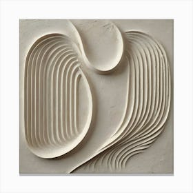 'Wavy Lines' 1 Canvas Print