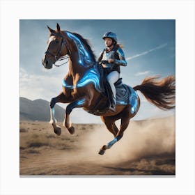 Equine Portrait Canvas Print