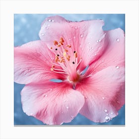 Hibiscus Flower Canvas Print