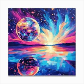 Disco Ball Art 33 Canvas Print