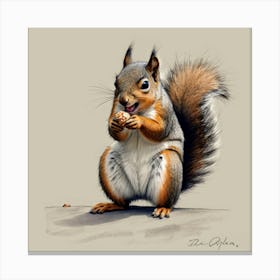 Squirrel 11 Canvas Print