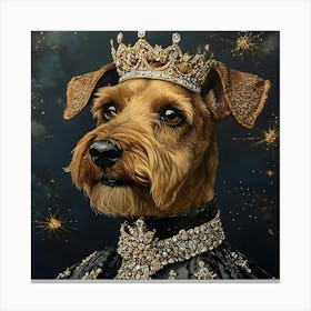 Regal Terrier 3 Canvas Print