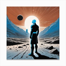 Dc Comics - Dr. Manhattan Canvas Print