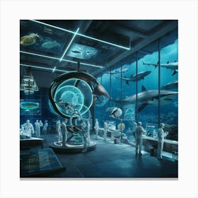 Museum Of The Ocean Canvas Print