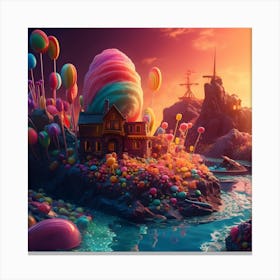 Dream City Canvas Print