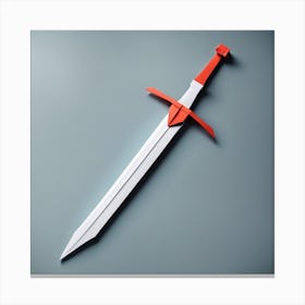 Sword - Sword Stock Videos & Royalty-Free Footage Canvas Print