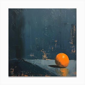 Orange 6 Canvas Print