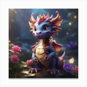 Dragon 3 Canvas Print