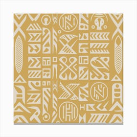 Tribal Design Canvas Print