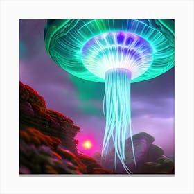 Jellyfish Canvas Print