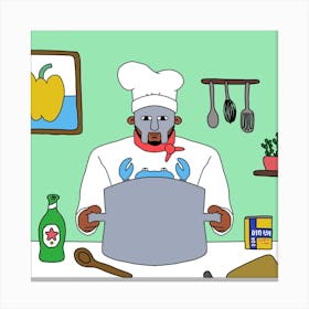 MF DOOM - Cooking crab Canvas Print