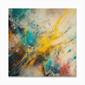 Abstract Painting 1 Canvas Print