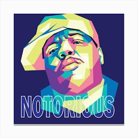 The Notorious B 2 Canvas Print