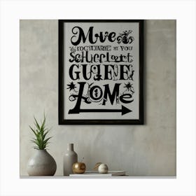 Move In With Me Canvas Print