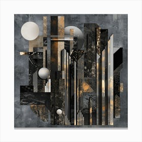 Abstract Cityscape 13 Canvas Print