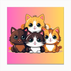 cute kitten 7 Canvas Print
