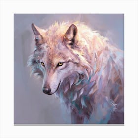 Wolf Painting 7 Canvas Print