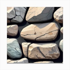 Stone Wall 91 Canvas Print