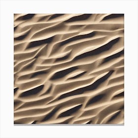 Sand Dune Texture 3 Canvas Print