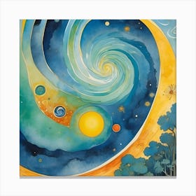 Spiral Galaxy 1 Canvas Print