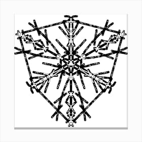 Snowflake 2 Canvas Print