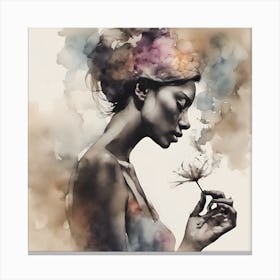 Dandelion Canvas Print