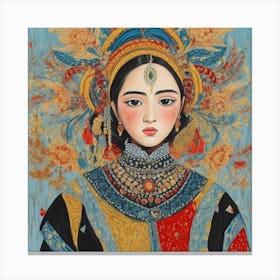 Chinese Woman Canvas Print