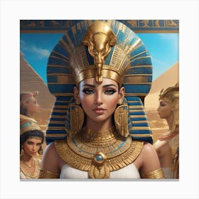 Egyptian Queen Canvas Print