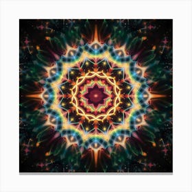 Psychedelic Mandala 1 Canvas Print