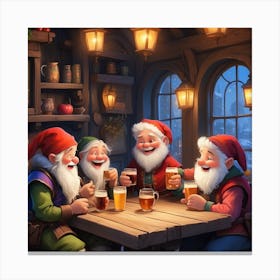 Santa Claus Canvas Print