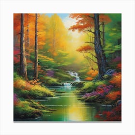 Autumn Forest 1 Canvas Print