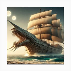 Ship Of The Gods Canvas Print