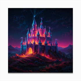 Cinderella Castle 14 Canvas Print